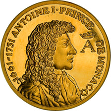 Monaco, Medal, Antoine Ier, MS(65-70), Gold