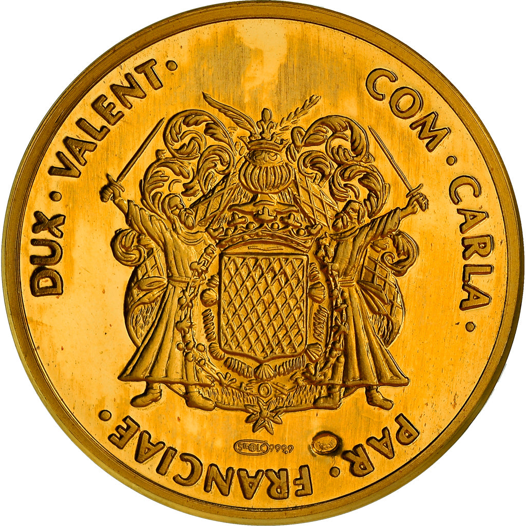 Monaco, Medal, Antoine Ier, MS(65-70), Gold
