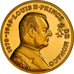 Monaco, medaglia, Louis II, FDC, Oro