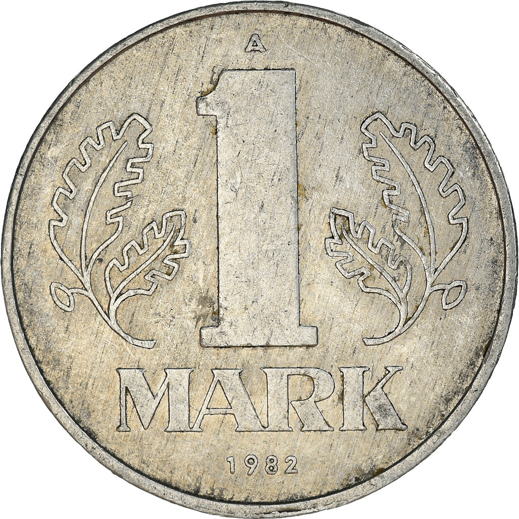 Münze, GERMAN-DEMOCRATIC REPUBLIC, Mark, 1982, Berlin, S+, Aluminium, KM:35.2