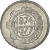 Coin, Algeria, 5 Centimes, 1974-1977, Paris, AU(50-53), Aluminum, KM:106