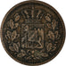 Münze, Deutsch Staaten, BAVARIA, Ludwig II, 2 Pfennig, 1865, S+, Kupfer, KM:857
