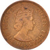 Münze, Osten Karibik Staaten, Elizabeth II, Cent, 1962, SS+, Bronze, KM:2