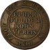 Germany, Brodmarke, Elberfeld Korn Verein, 1816, EF(40-45), Copper