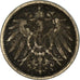 Coin, GERMANY - EMPIRE, Wilhelm II, 10 Pfennig, 1907, Berlin, VF(20-25)