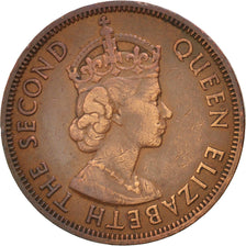 Moneda, Estados del Caribe Oriental , Elizabeth II, Cent, 1955, MBC, Bronce