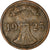 Moneda, ALEMANIA - REPÚBLICA DE WEIMAR, 2 Reichspfennig, 1925, Muldenhütten