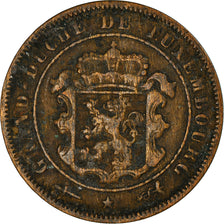 Munten, Luxemburg, William III, 2-1/2 Centimes, 1908, Utrecht, FR, Bronzen
