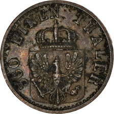 Monnaie, Etats allemands, PRUSSIA, Wilhelm I, Pfennig, 1870, Berlin, TB, Cuivre