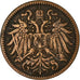Coin, Austria, Franz Joseph I, 2 Heller, 1909, EF(40-45), Bronze, KM:2801