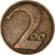 Munten, Oostenrijk, 200 Kronen, 1924, FR+, Bronzen, KM:2833