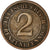 Moneda, ALEMANIA - REPÚBLICA DE WEIMAR, 2 Rentenpfennig, 1924, Munich, BC+
