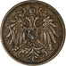 Münze, Österreich, Franz Joseph I, 2 Heller, 1914, SS, Bronze, KM:2801
