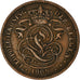 Moneta, Belgio, Leopold II, 2 Centimes, 1905, BB, Rame, KM:36
