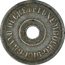 Coin, Luxembourg, Charlotte, 25 Centimes, 1916, VF(30-35), Zinc, KM:29