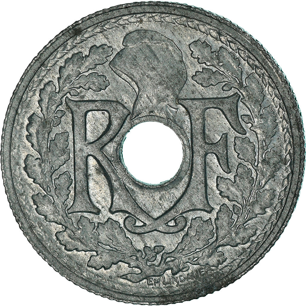 Coin, France, Lindauer, 10 Centimes, 1945, Paris, EF(40-45), Zinc, KM:906.1