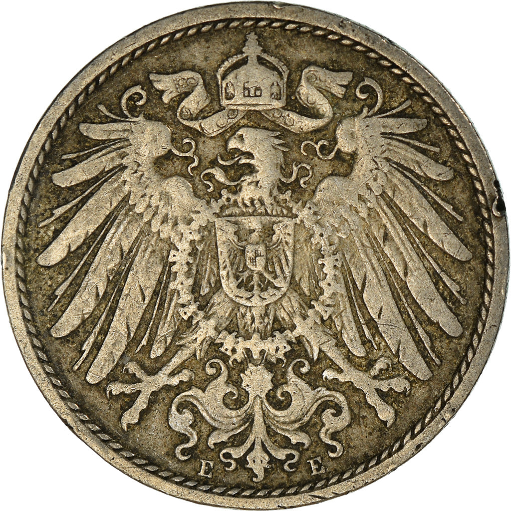 Monnaie, GERMANY - EMPIRE, Wilhelm II, 10 Pfennig, 1903, Muldenhütten, TTB