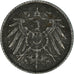 Coin, GERMANY - EMPIRE, 5 Pfennig, 1916, Munich, VF(20-25), Iron, KM:19