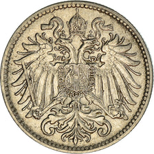 Coin, Austria, Franz Joseph I, 10 Heller, 1909, AU(50-53), Nickel, KM:2802