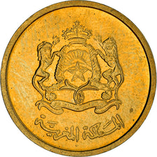 Moneta, Marocco, Mohammed VI, 5 Santimat, 2002, SPL+, Alluminio-bronzo, KM:112