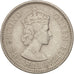 Stati dei Caraibi Orientali, Elizabeth II, 25 Cents, 1965, BB+, Rame-nichel,...