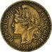 Coin, Togo, 2 Francs, 1925, Paris, EF(40-45), Aluminum-Bronze, KM:3