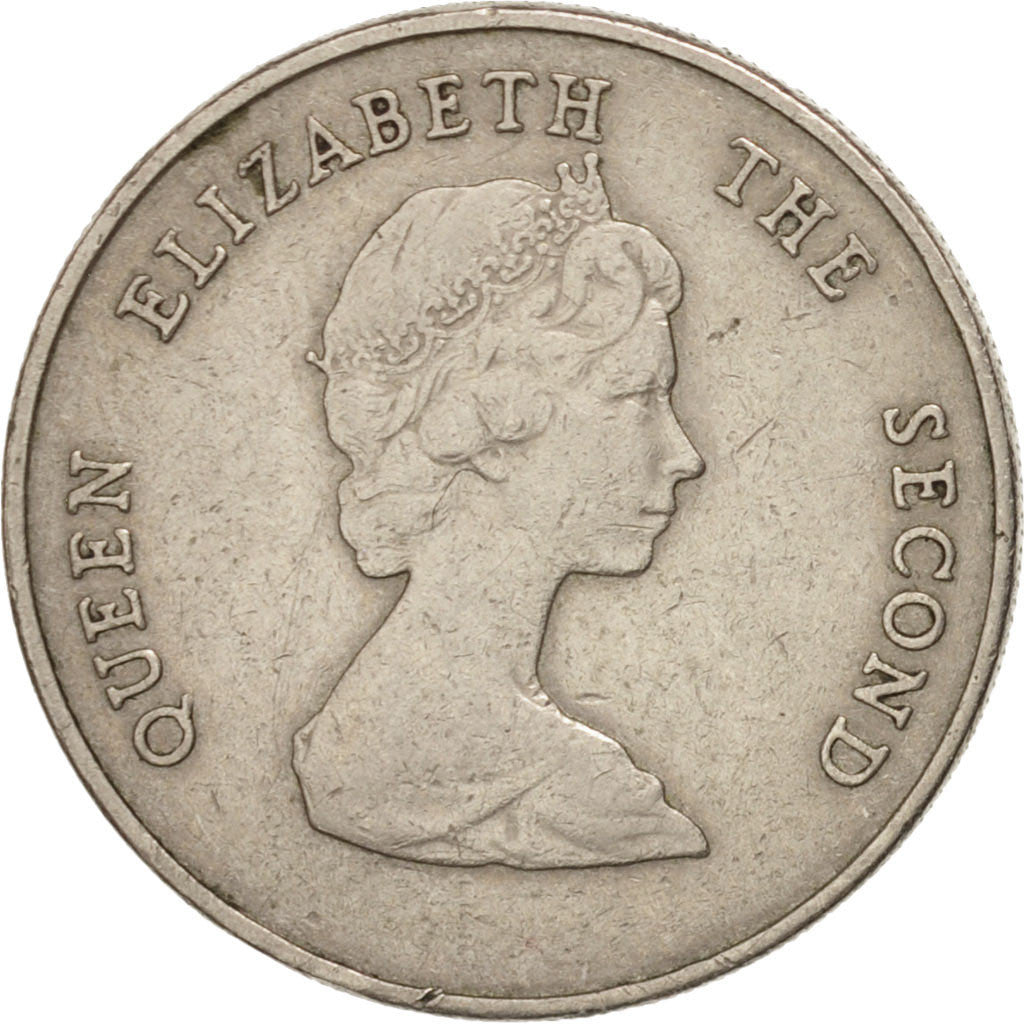 États des Caraïbes orientales, Elizabeth II, 25 Cents, 1981, KM 14