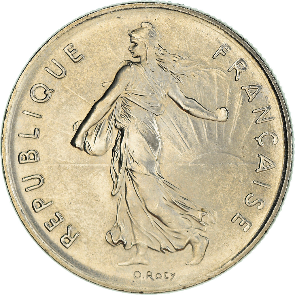 Moneta, Francia, Semeuse, 5 Francs, 1994, Paris, SPL, Nichel placcato