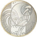 France, 10 Euro, Coq, 2016, MS(60-62), Silver, Gadoury:EU797