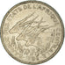 Coin, Central African States, 50 Francs, 1985, Paris, VF(30-35), Nickel, KM:11