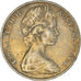 Moneta, Australia, Elizabeth II, 20 Cents, 1976, Melbourne, MB+, Rame-nichel
