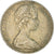 Moneda, Australia, Elizabeth II, 10 Cents, 1974, BC+, Cobre - níquel, KM:65