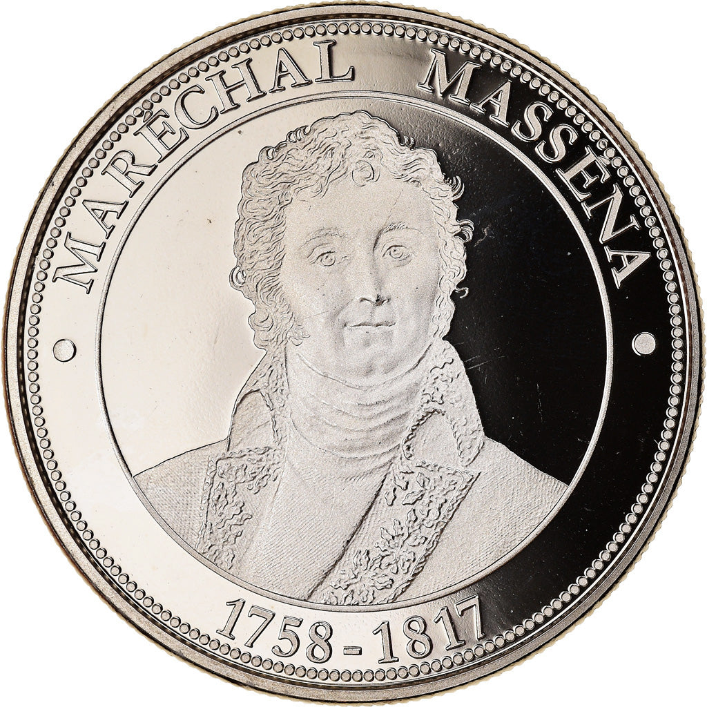 France, Medal, Masséna , Maréchal de France, MS(65-70), Copper-nickel
