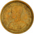 Moneta, Tajlandia, Rama IX, 5 Satang, 1957, VF(30-35), Aluminium-Brąz, KM:78