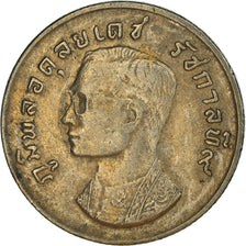 Moneta, Thailandia, Rama IX, Baht, 1974, BB, Rame-nichel, KM:100
