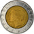 Monnaie, Italie, 500 Lire, 1998, Rome, TB+, Bimétallique, KM:193