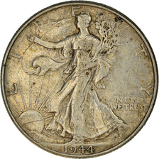 Münze, Vereinigte Staaten, Walking Liberty Half Dollar, Half Dollar, 1944, U.S.