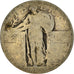 Moneta, Stati Uniti, Quarter, B+, Argento, KM:145