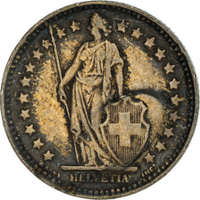 Coin, Switzerland, Franc, 1944, Bern, VF(30-35), Silver, KM:24