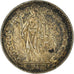 Coin, Switzerland, 1/2 Franc, 1942, Bern, AU(50-53), Silver, KM:23