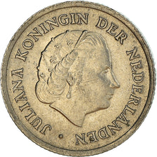 Moneda, Países Bajos, Juliana, 10 Cents, 1951, EBC+, Níquel, KM:182