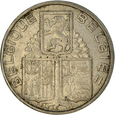 Coin, Belgium, 5 Francs, 5 Frank, 1938, AU(50-53), Nickel, KM:116.1