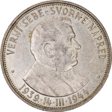 Coin, Slovakia, 50 Korun, 1944, EF(40-45), Silver, KM:10