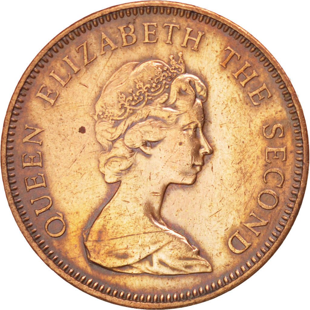 Coin, Falkland Islands, Elizabeth II, Penny, 1983, AU(55-58), Bronze, KM:2