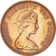 Coin, Falkland Islands, Elizabeth II, Penny, 1983, AU(55-58), Bronze, KM:2