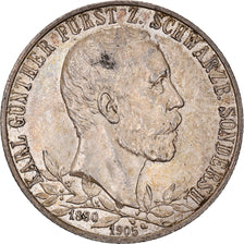 Münze, Deutsch Staaten, SCHWARZBURG-SONDERSHAUSEN, Karl G, 2 Mark, 1905, VZ