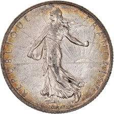 Moneta, Francia, Semeuse, 2 Francs, 1916, Paris, SPL-, Argento, KM:845.1