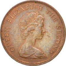 Coin, Falkland Islands, Elizabeth II, 2 Pence, 1987, MS(60-62), Bronze, KM:3