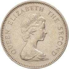 FALKLAND ISLANDS, 5 Pence, 1985, KM #4.1, AU(55-58), Copper-Nickel, 23.6, 5.74