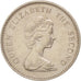 FALKLAND ISLANDS, 5 Pence, 1985, KM #4.1, AU(55-58), Copper-Nickel, 23.6, 5.74
